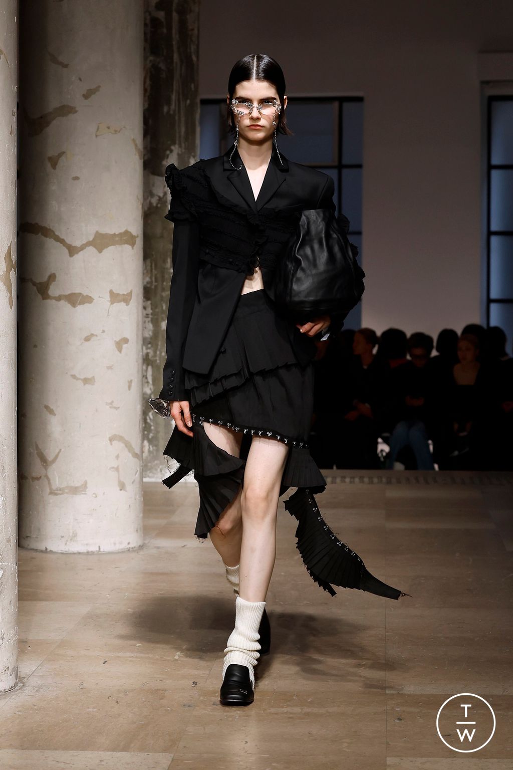 Fashion Week Paris Spring/Summer 2025 look 38 from the Rokh collection womenswear