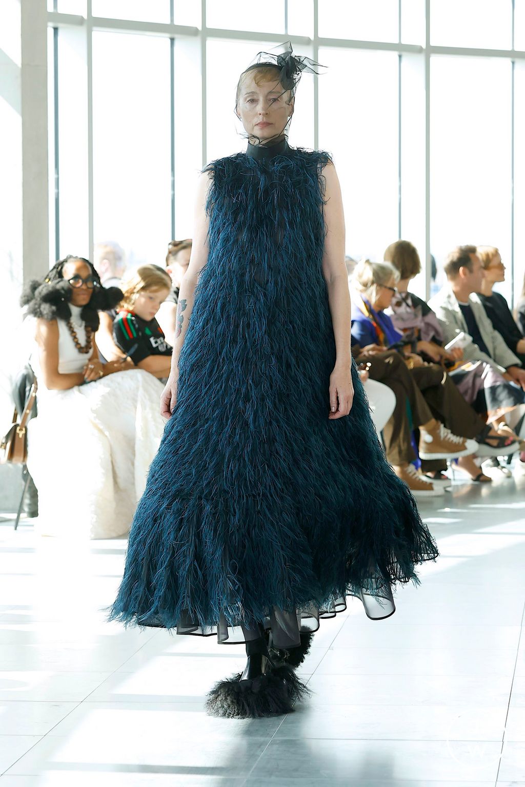 Fashion Week London Spring/Summer 2025 look 13 from the Roksanda collection womenswear