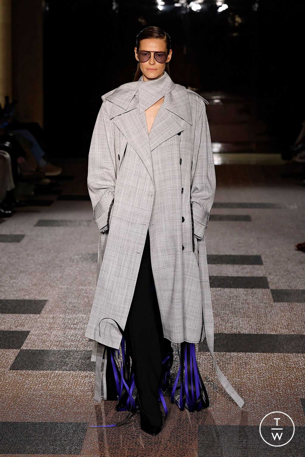 Fashion Week London Spring/Summer 2026 look 2 from the Roksanda collection 女装