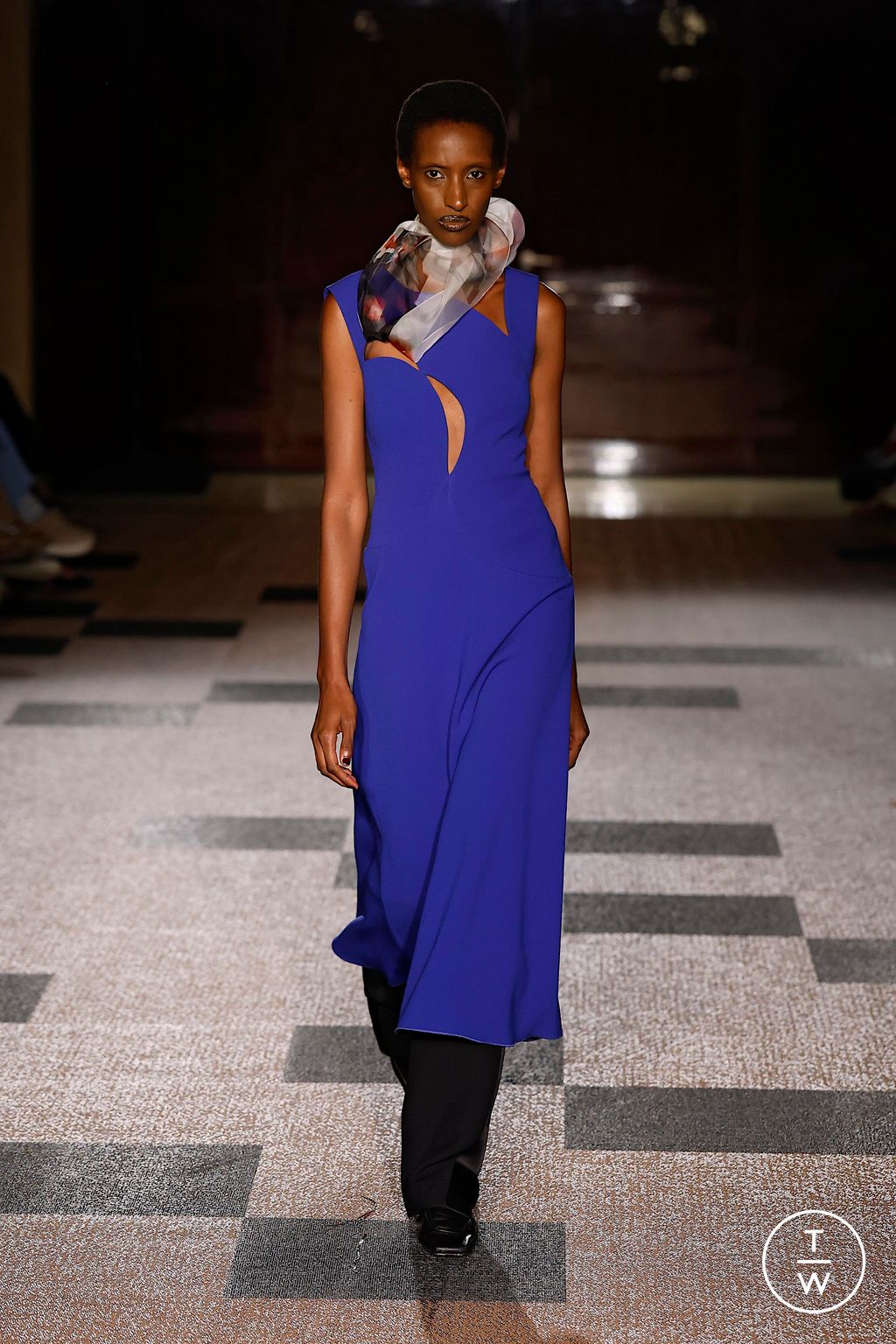 Fashion Week London Spring/Summer 2026 look 8 from the Roksanda collection 女装