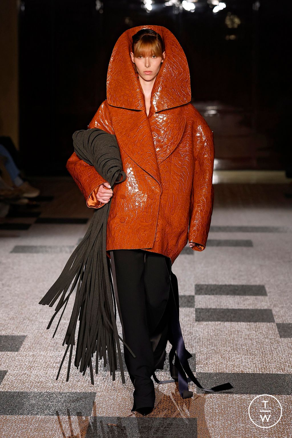 Fashion Week London Spring/Summer 2026 look 9 from the Roksanda collection 女装