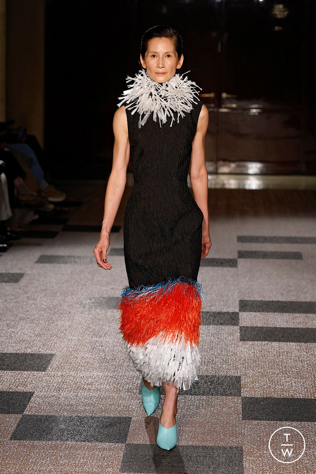 Fashion Week London Spring/Summer 2026 look 19 from the Roksanda collection womenswear