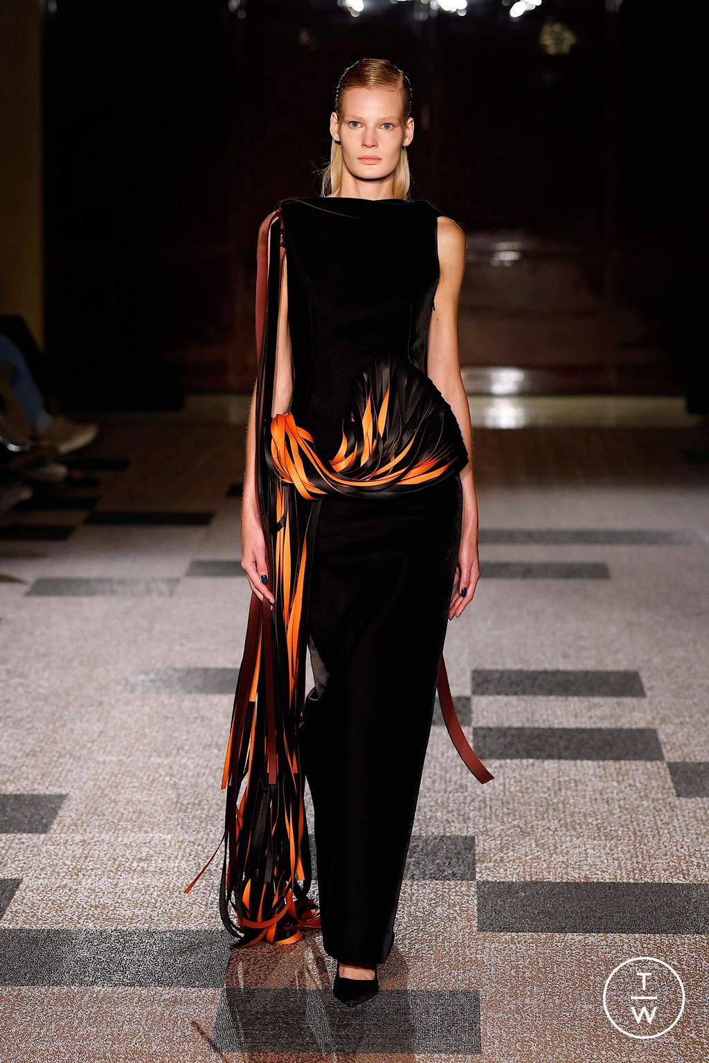 Fashion Week London Spring/Summer 2026 look 30 from the Roksanda collection 女装