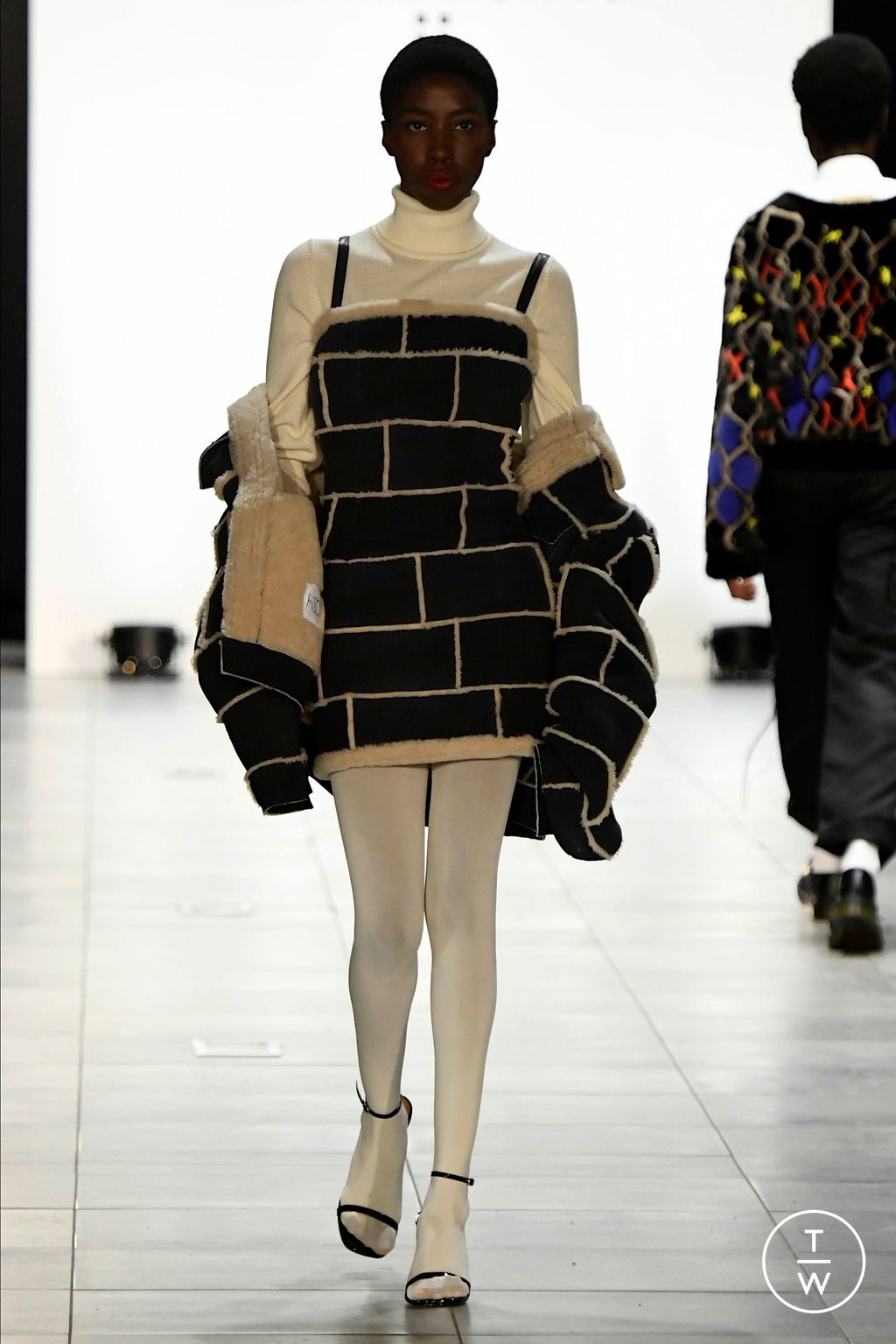 Fashion Week New York Fall/Winter 2024 look 4 from the Romeo Hunte collection womenswear