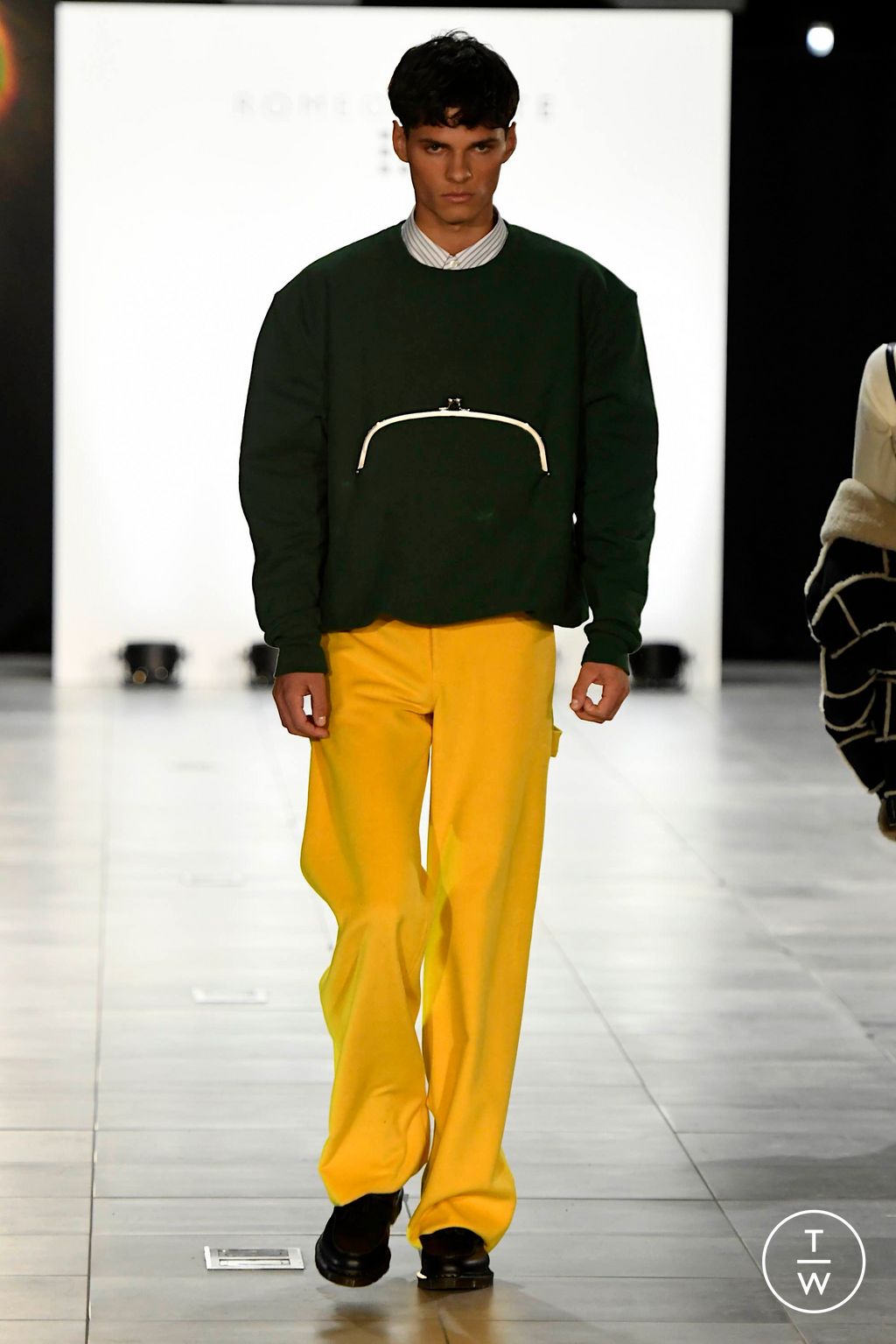 Fashion Week New York Fall/Winter 2024 look 5 de la collection Romeo Hunte womenswear