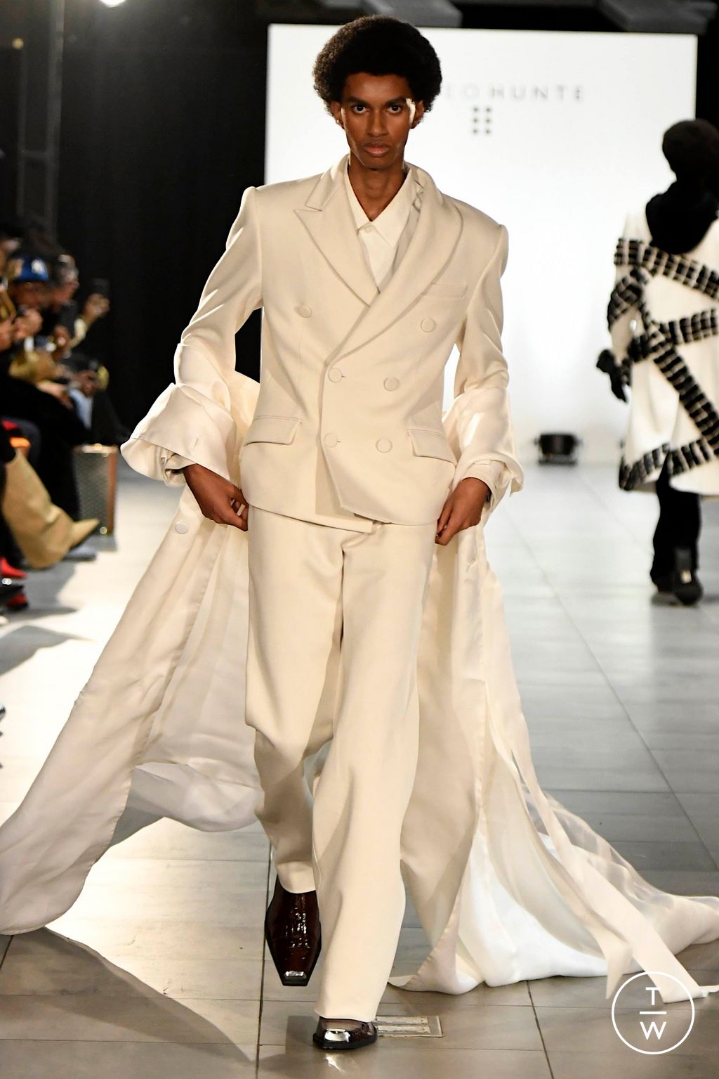 Fashion Week New York Fall/Winter 2024 look 25 from the Romeo Hunte collection womenswear