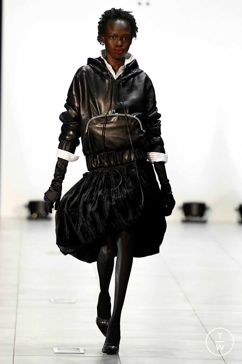 Fashion Week New York Fall/Winter 2024 look 27 from the Romeo Hunte collection womenswear