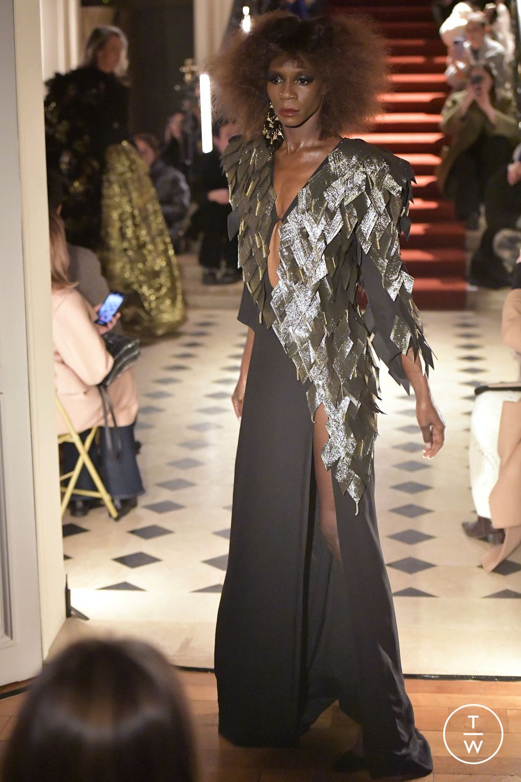 Fashion Week Paris Spring/Summer 2023 look 3 from the Ronald Van Der Kemp collection couture