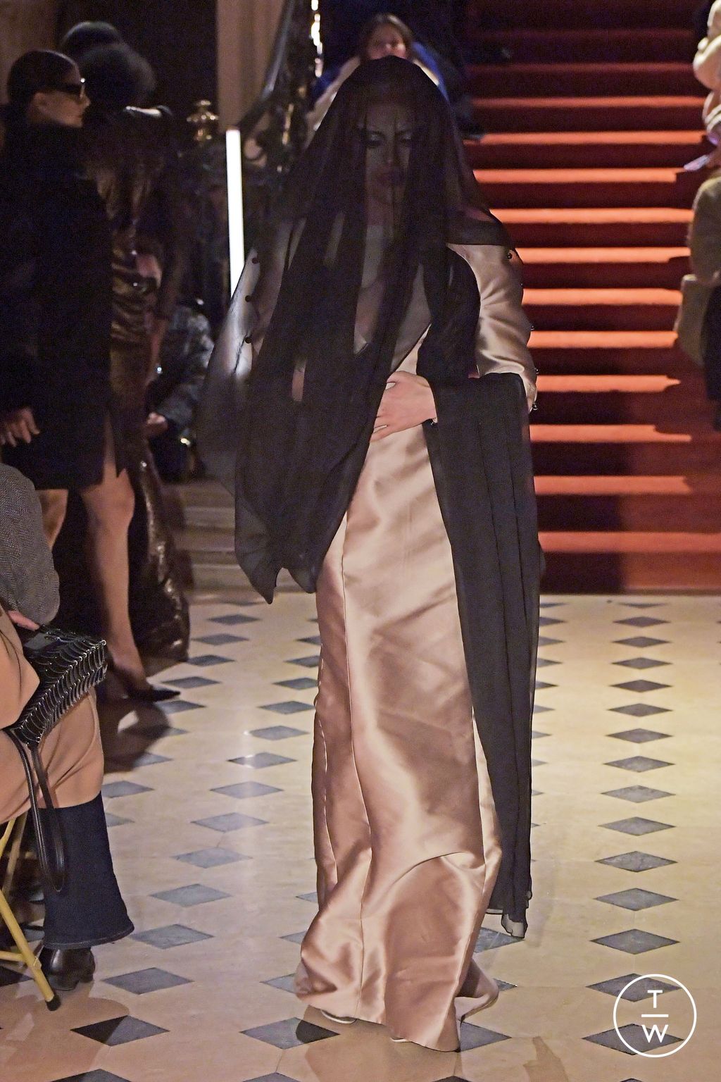Fashion Week Paris Spring/Summer 2023 look 19 from the Ronald Van Der Kemp collection couture