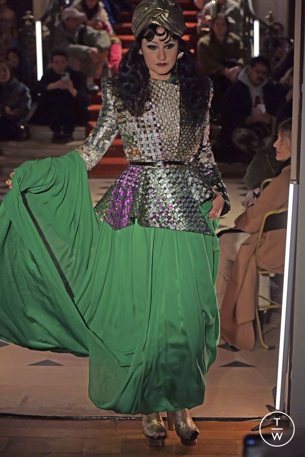 Fashion Week Paris Spring/Summer 2023 look 26 from the Ronald Van Der Kemp collection couture