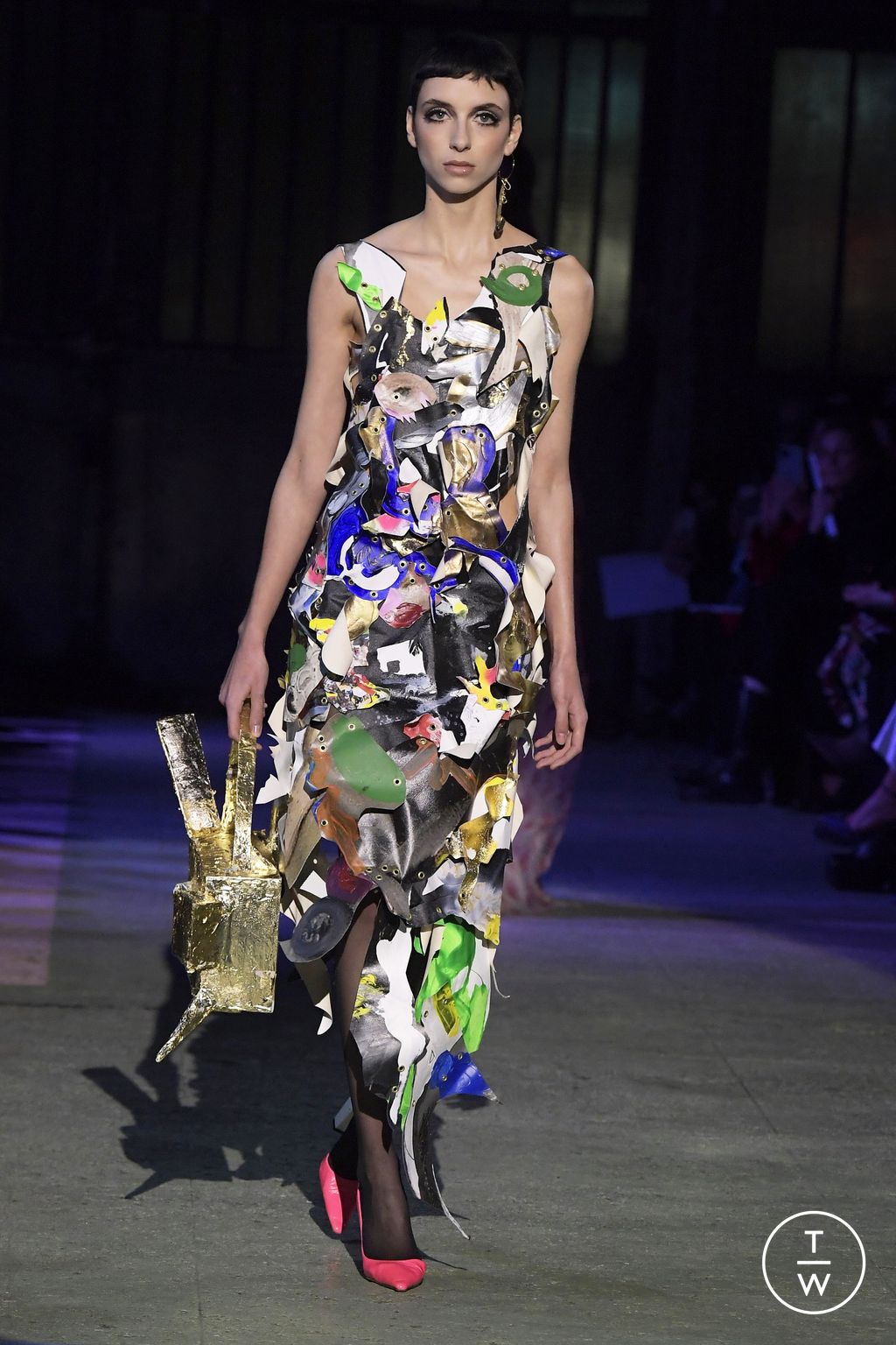 Fashion Week Paris Spring/Summer 2024 look 3 from the Ronald Van Der Kemp collection couture