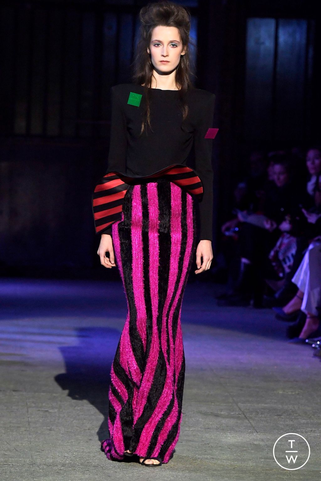 Fashion Week Paris Spring/Summer 2024 look 14 from the Ronald Van Der Kemp collection 高级定制