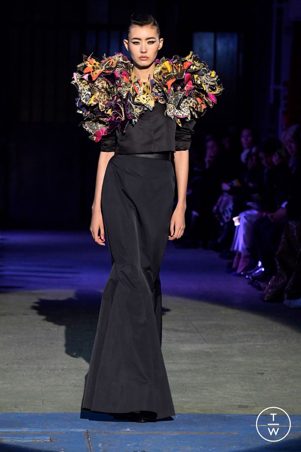 Fashion Week Paris Spring/Summer 2024 look 18 from the Ronald Van Der Kemp collection couture