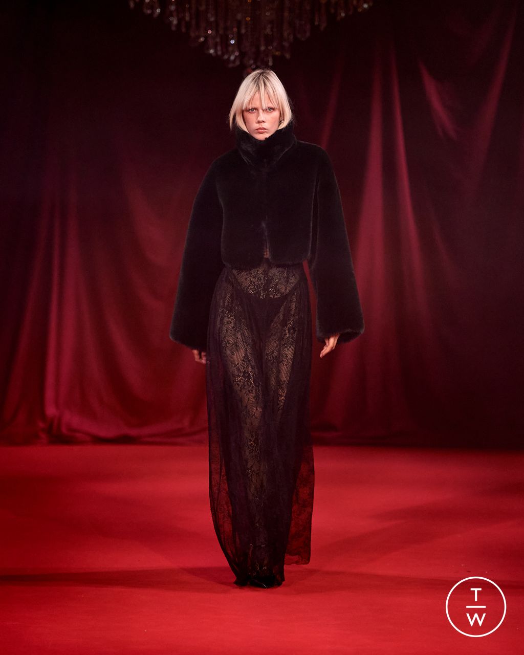Fashion Week Copenhagen Fall/Winter 2024 look 1 from the ROTATE collection womenswear