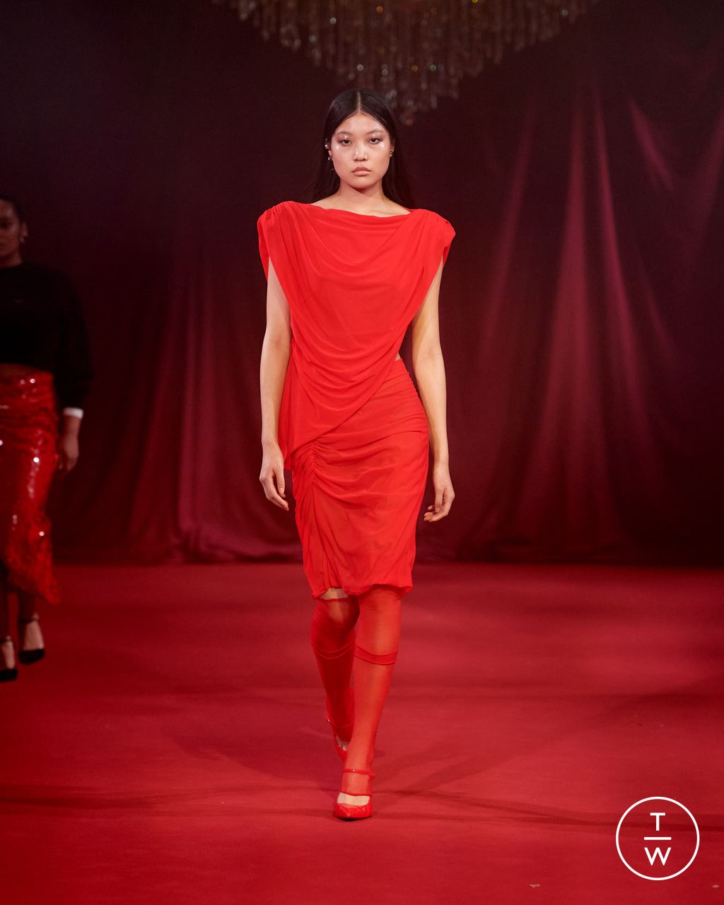 Fashion Week Copenhagen Fall/Winter 2024 look 7 from the ROTATE collection 女装