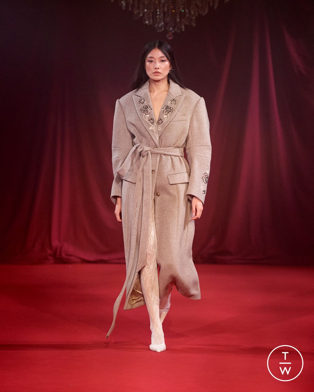 Fashion Week Copenhagen Fall/Winter 2024 look 14 from the ROTATE collection 女装
