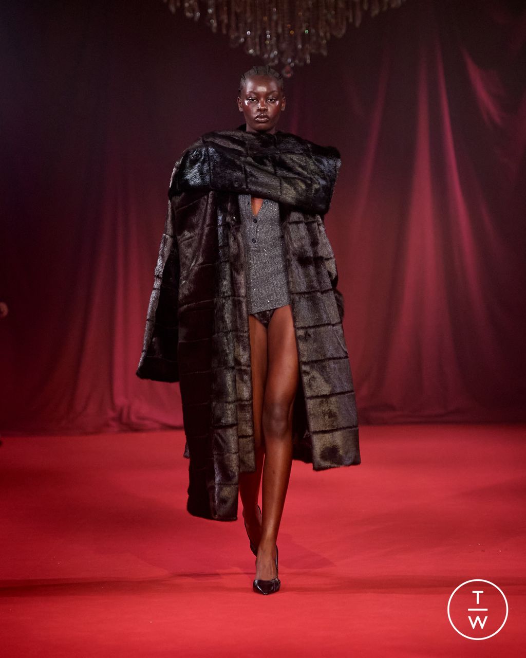 Fashion Week Copenhagen Fall/Winter 2024 look 19 from the ROTATE collection 女装