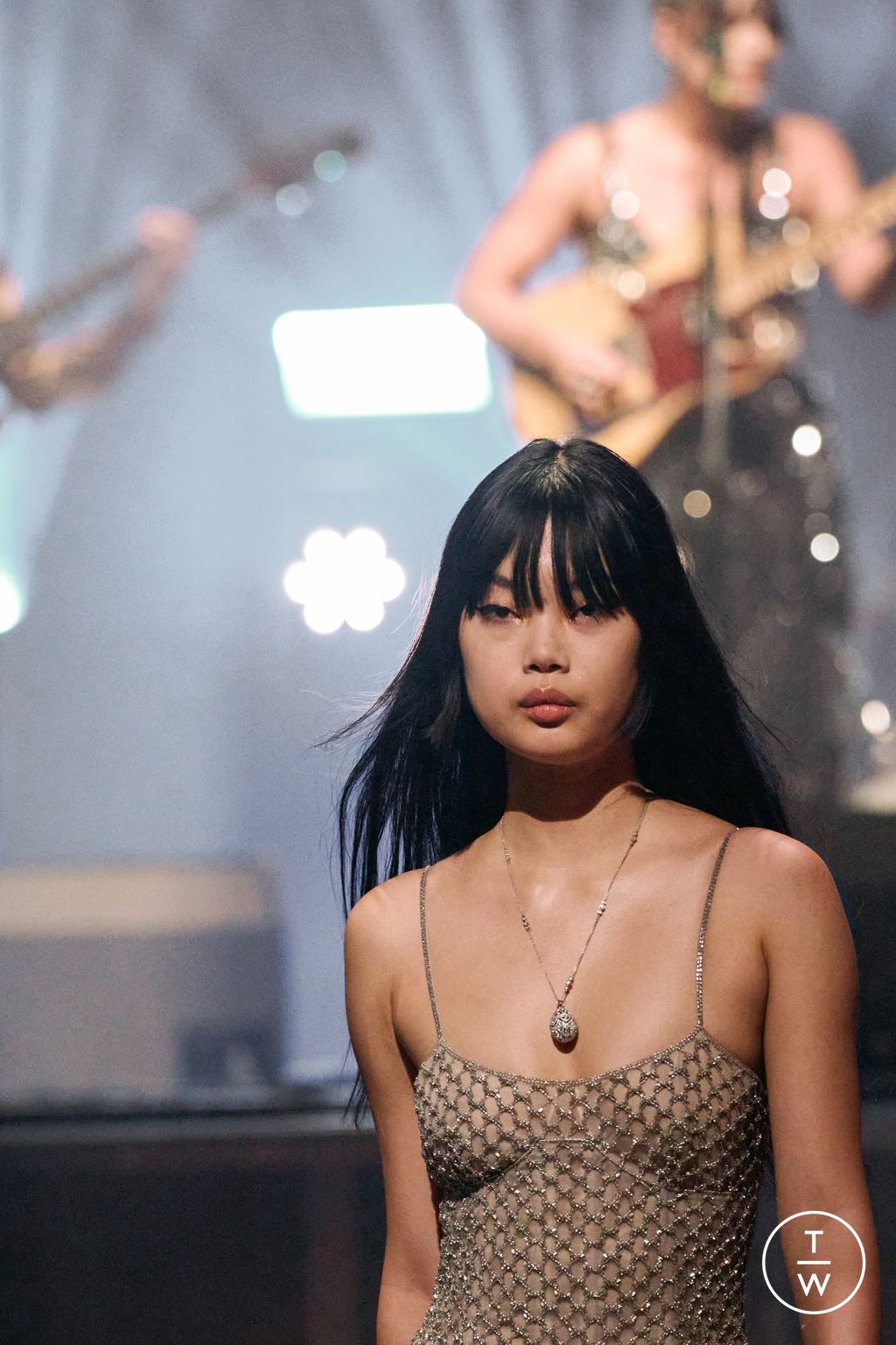 Fashion Week New York Fall/Winter 2023 look 6 de la collection Cucculelli Shaheen womenswear accessories