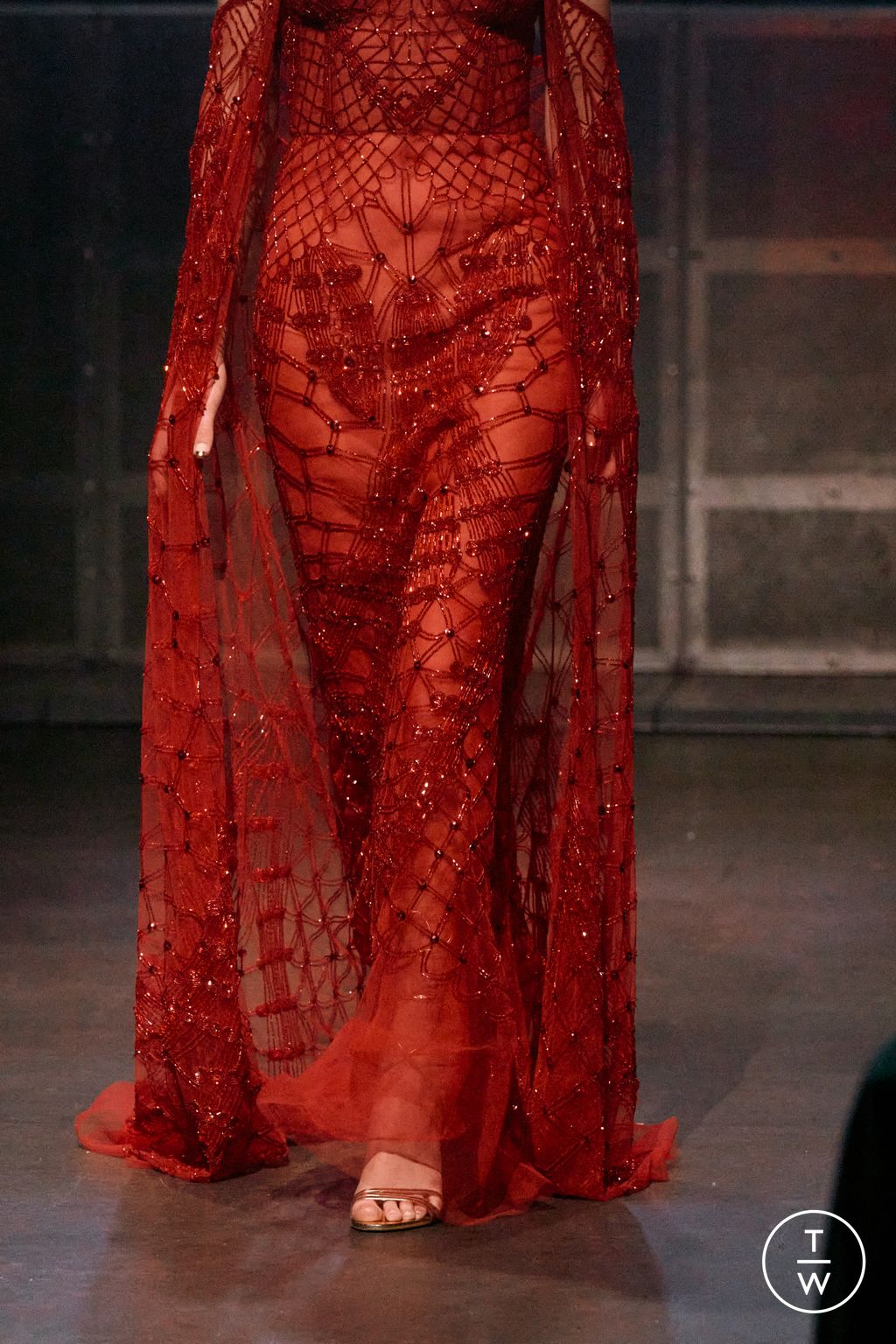 Fashion Week New York Fall/Winter 2023 look 4 from the Cucculelli Shaheen collection womenswear accessories