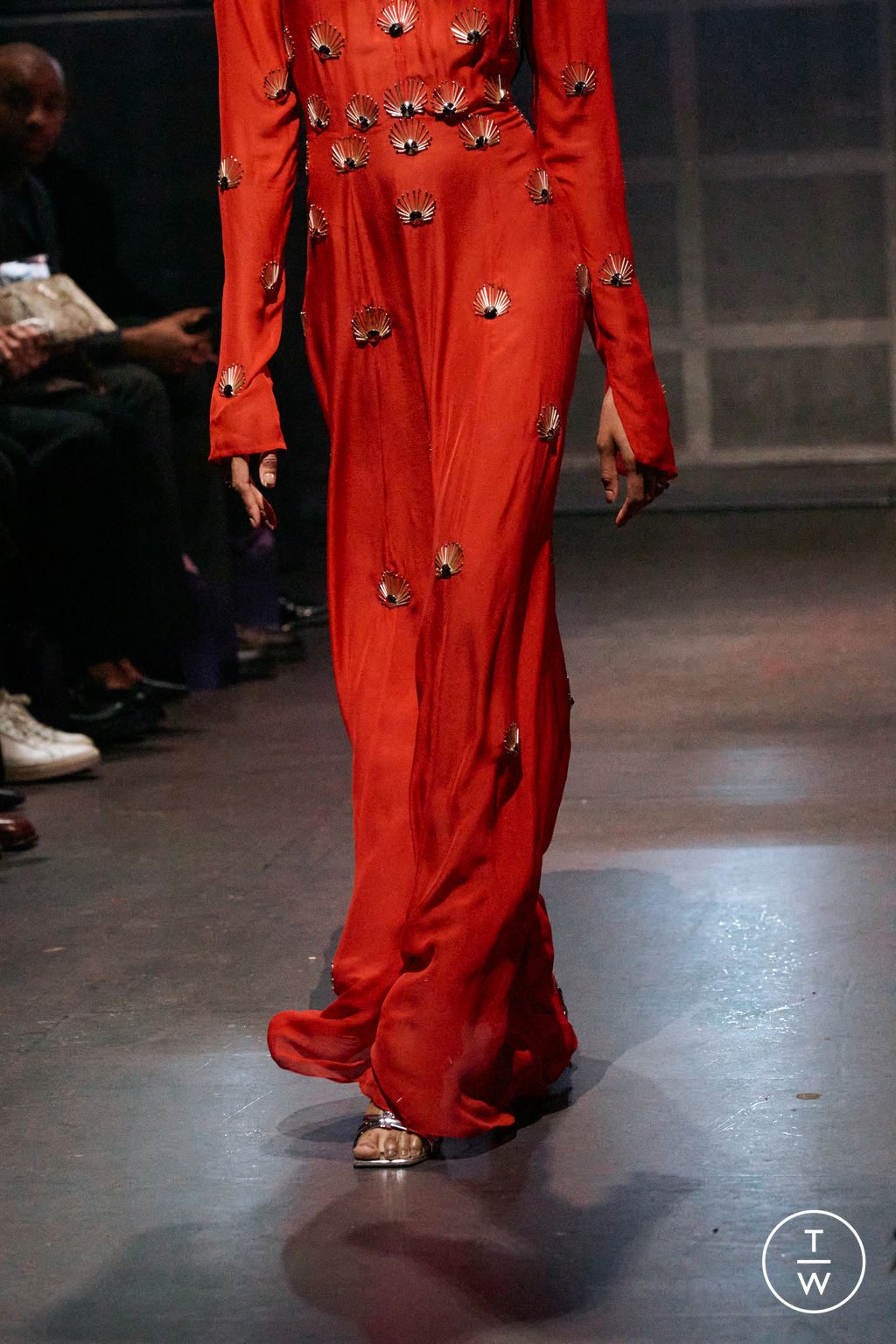 Fashion Week New York Fall/Winter 2023 look 5 de la collection Cucculelli Shaheen womenswear accessories