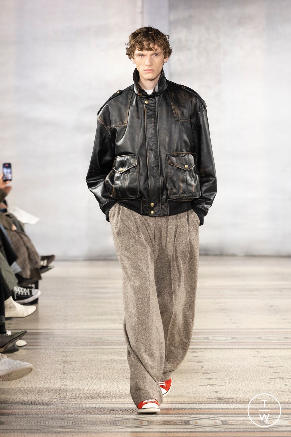 Fashion Week Paris Fall/Winter 2026 look 3 de la collection System menswear