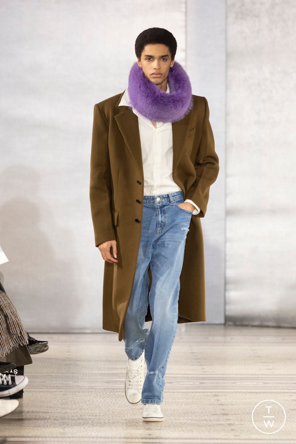 Fashion Week Paris Fall/Winter 2026 look 5 de la collection System menswear