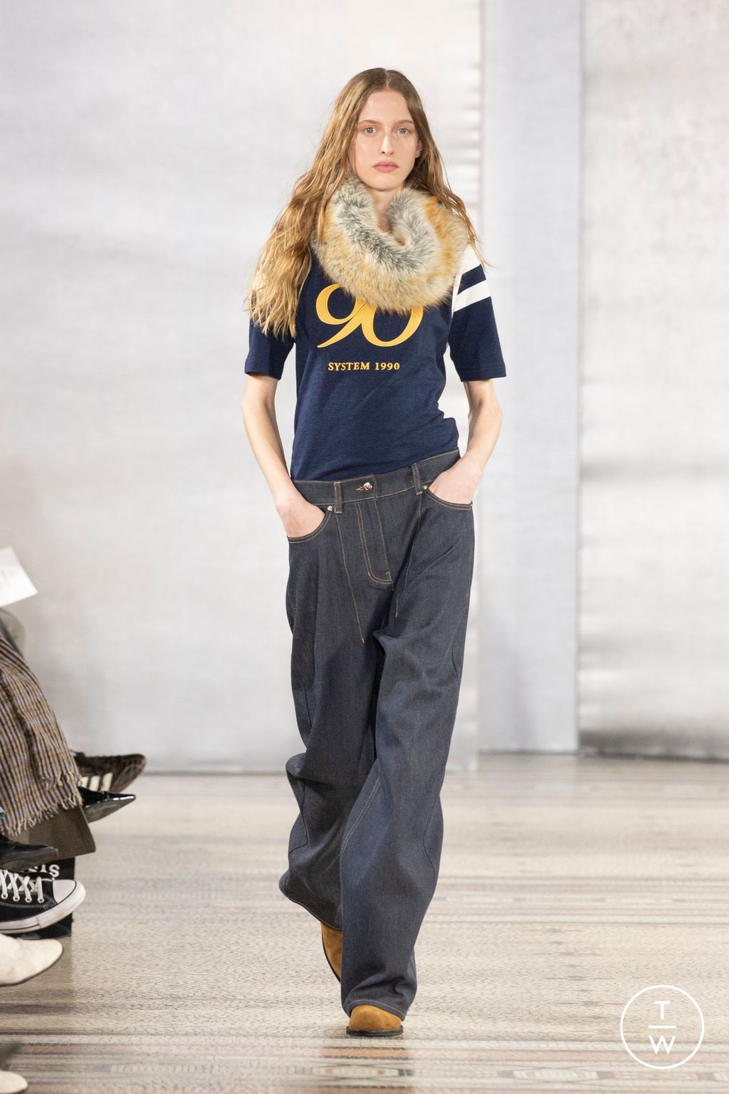 Fashion Week Paris Fall/Winter 2026 look 6 de la collection System menswear