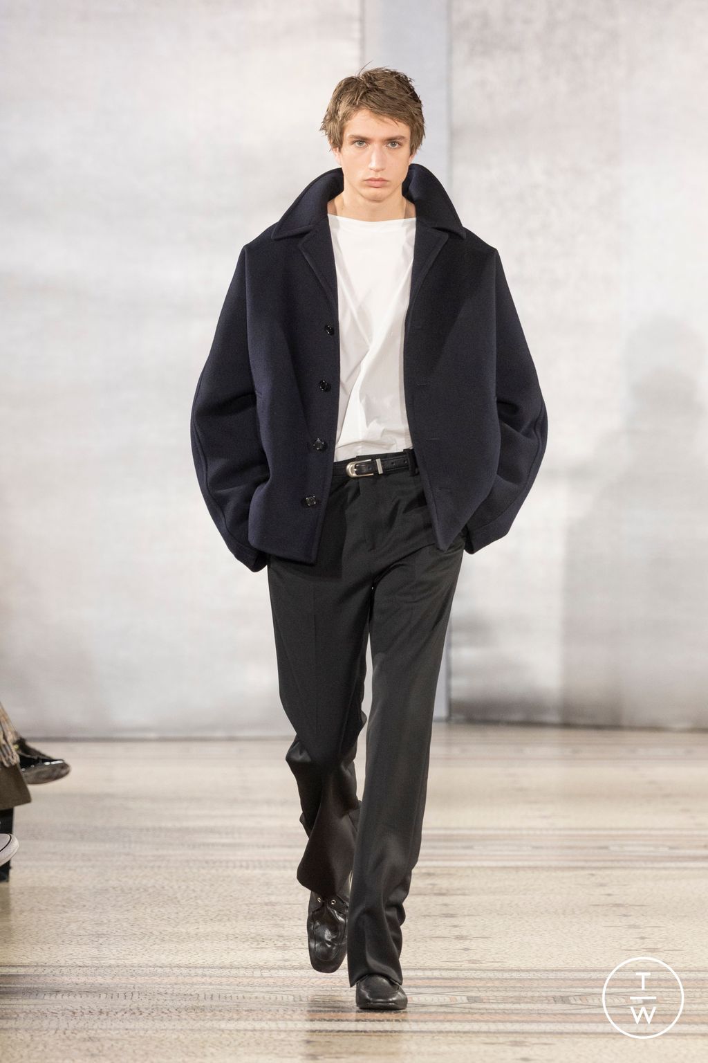 Fashion Week Paris Fall/Winter 2026 look 11 de la collection System menswear