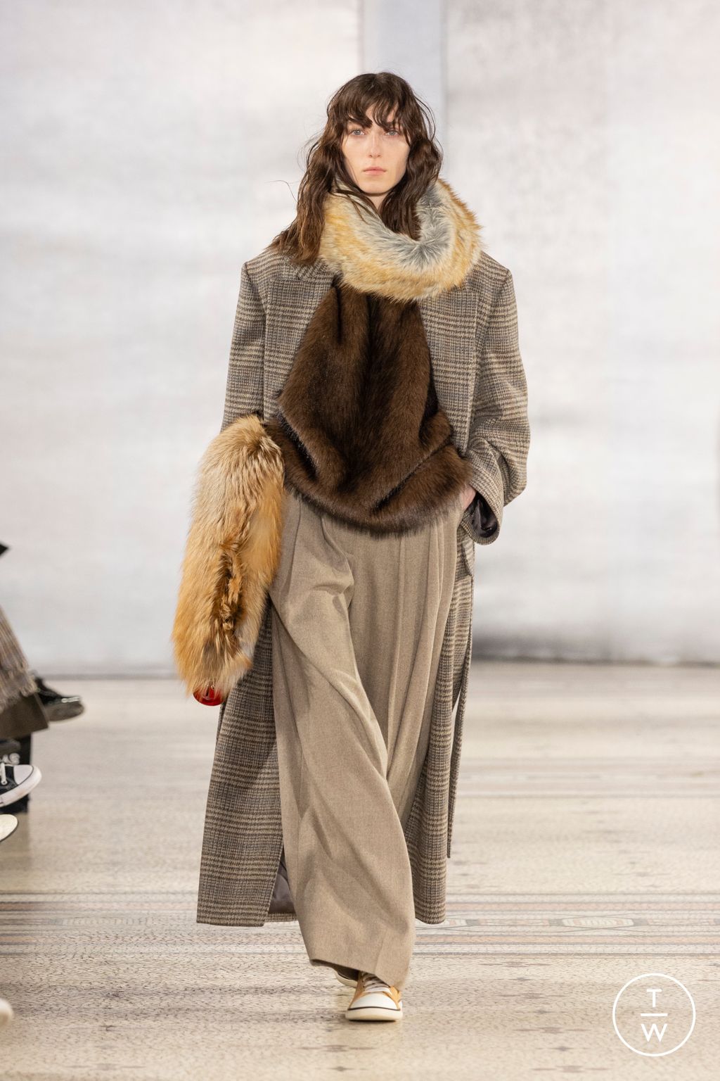 Fashion Week Paris Fall/Winter 2026 look 14 de la collection System menswear