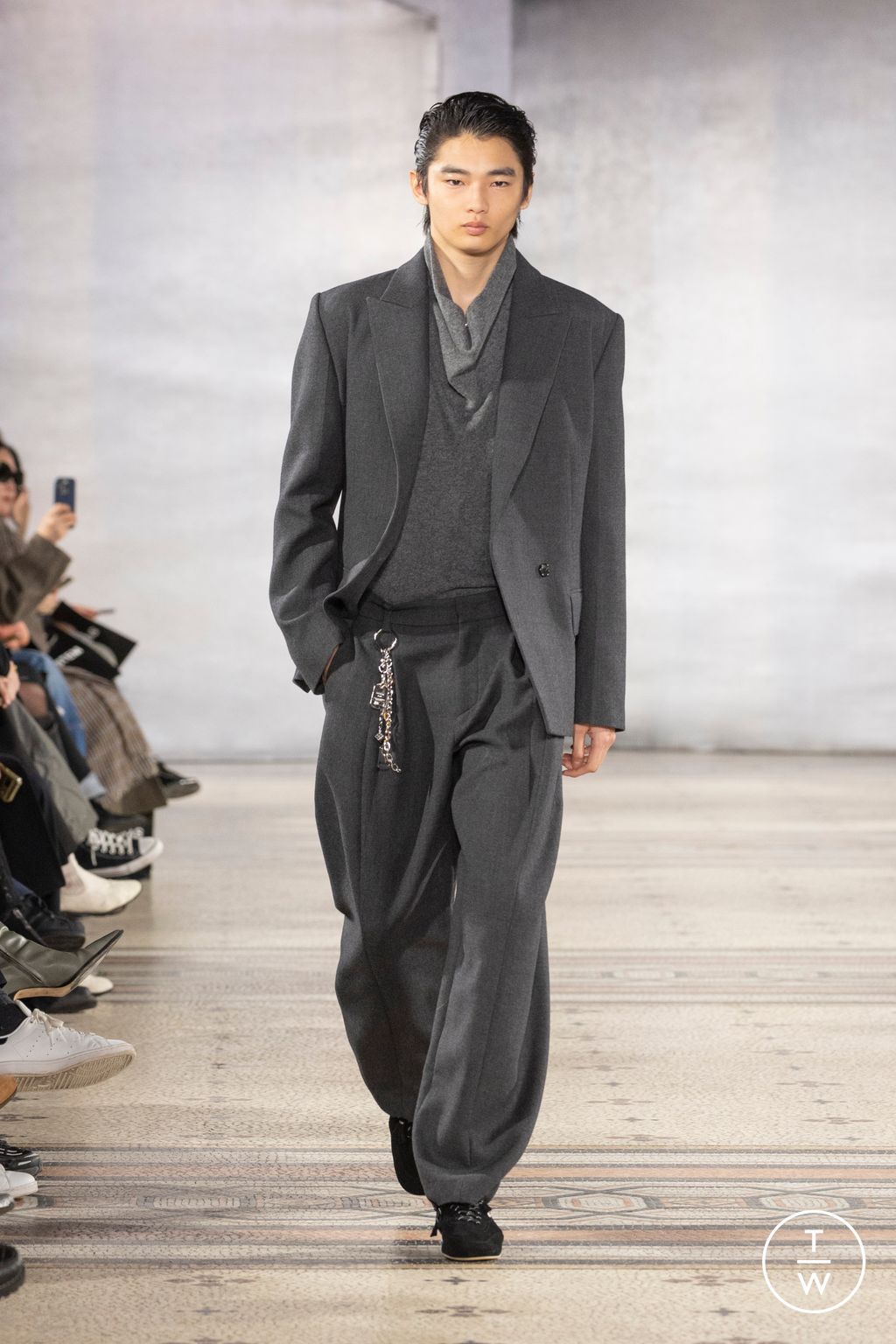Fashion Week Paris Fall/Winter 2026 look 15 de la collection System menswear