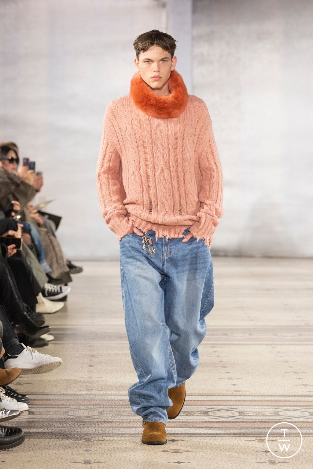 Fashion Week Paris Fall/Winter 2026 look 18 from the System collection 男装