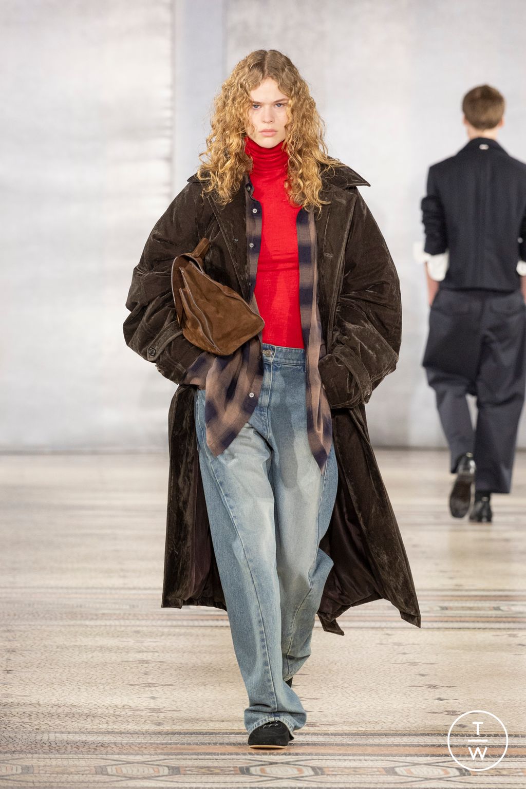 Fashion Week Paris Fall/Winter 2026 look 21 de la collection System menswear