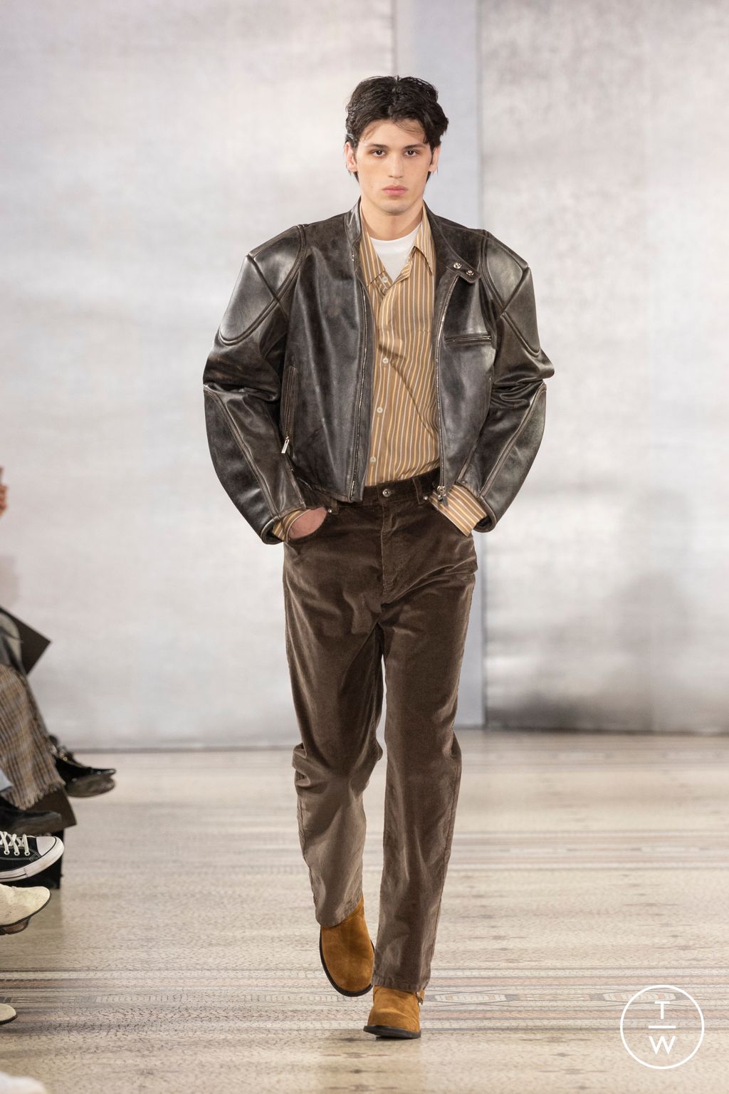 Fashion Week Paris Fall/Winter 2026 look 26 from the System collection 男装