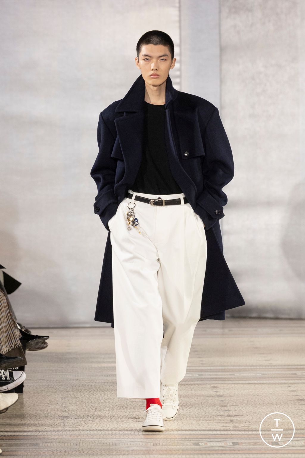 Fashion Week Paris Fall/Winter 2026 look 28 from the System collection 男装