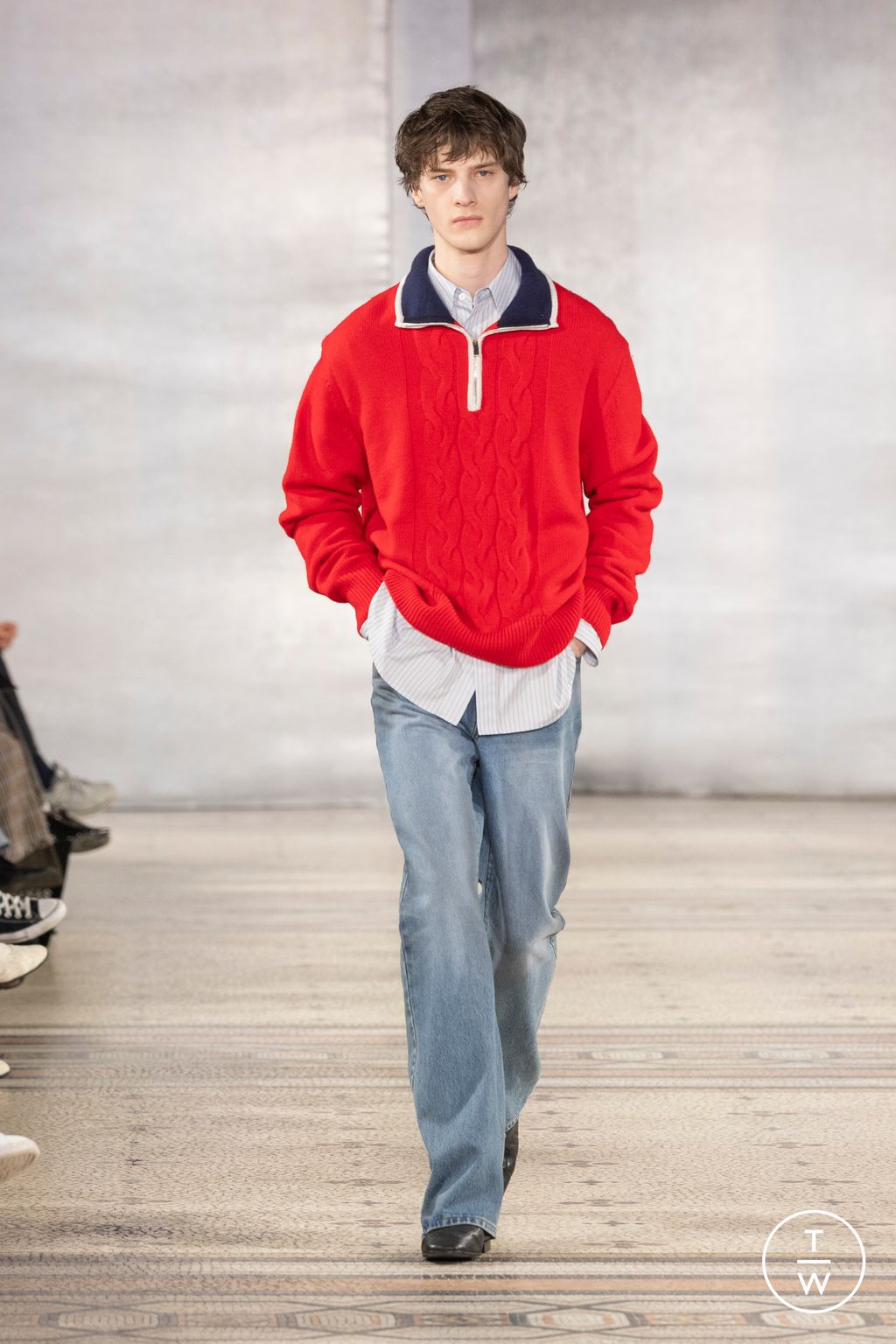 Fashion Week Paris Fall/Winter 2026 look 33 de la collection System menswear