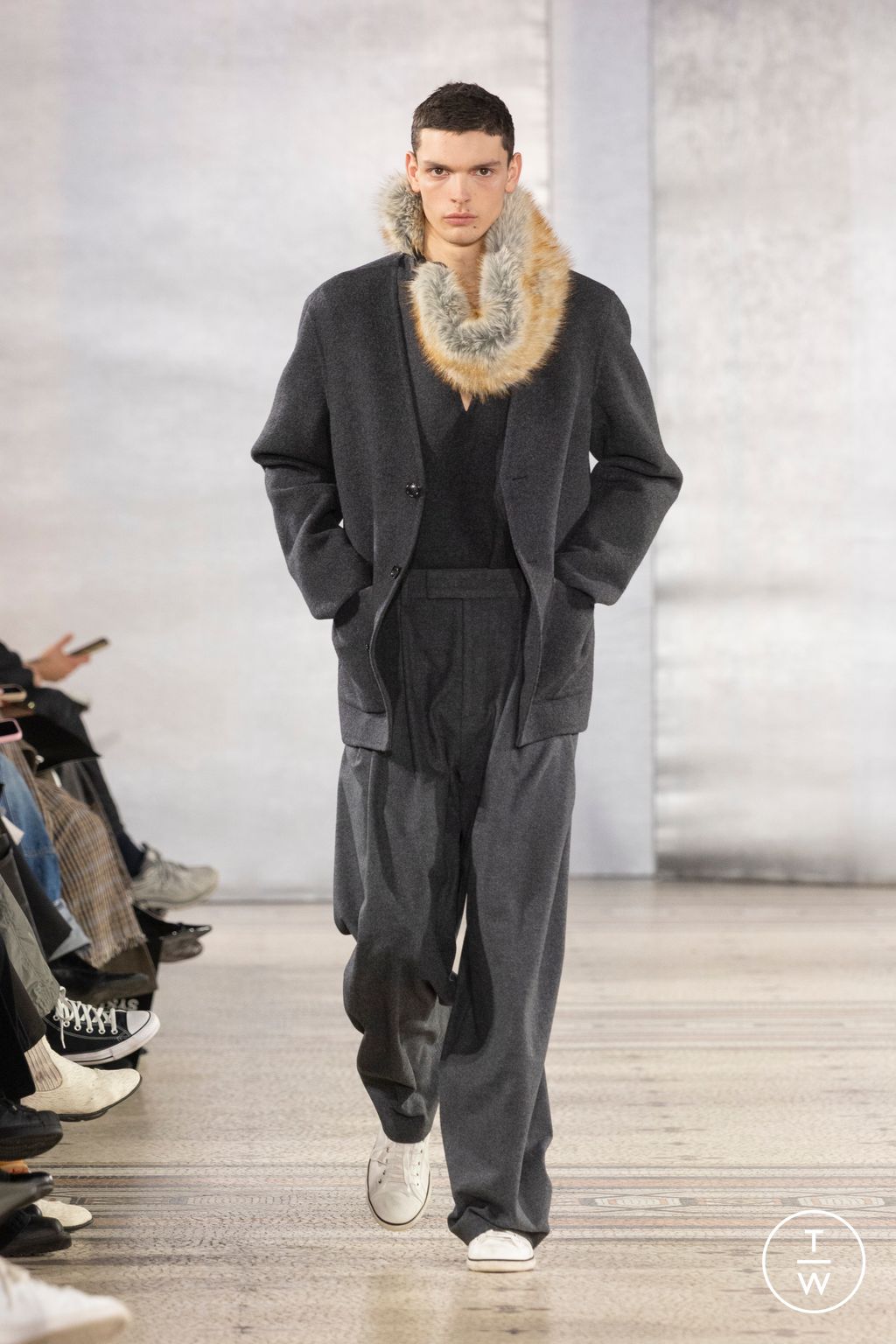 Fashion Week Paris Fall/Winter 2026 look 36 de la collection System menswear