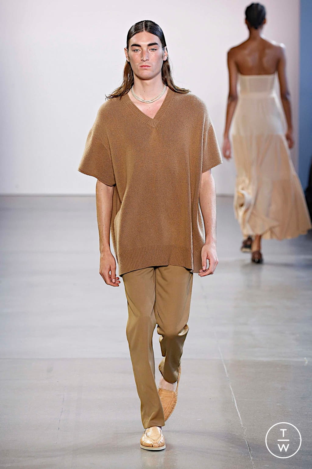 Fashion Week New York Spring/Summer 2020 look 14 from the Ryan Roche collection womenswear