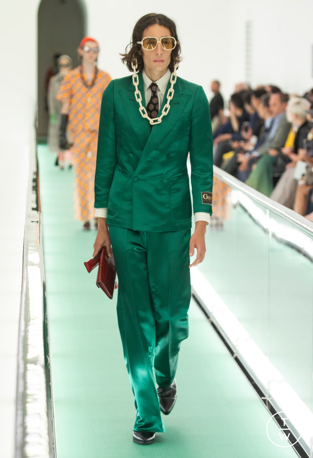 Fashion Week Milan Spring/Summer 2020 look 76 from the Gucci collection menswear