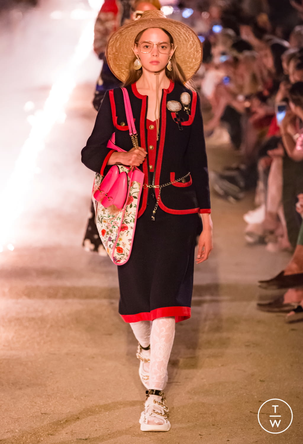 Fashion Week Milan Resort 2019 look 76 de la collection Gucci womenswear