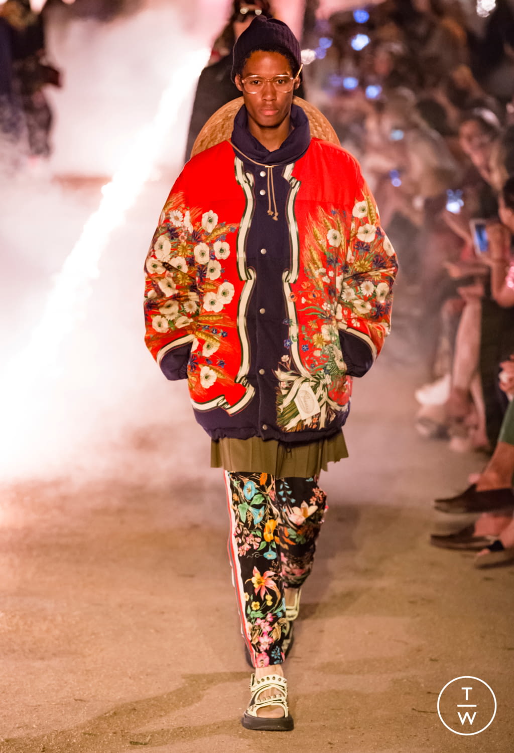 Fashion Week Paris Resort 2019 look 78 from the Gucci collection menswear