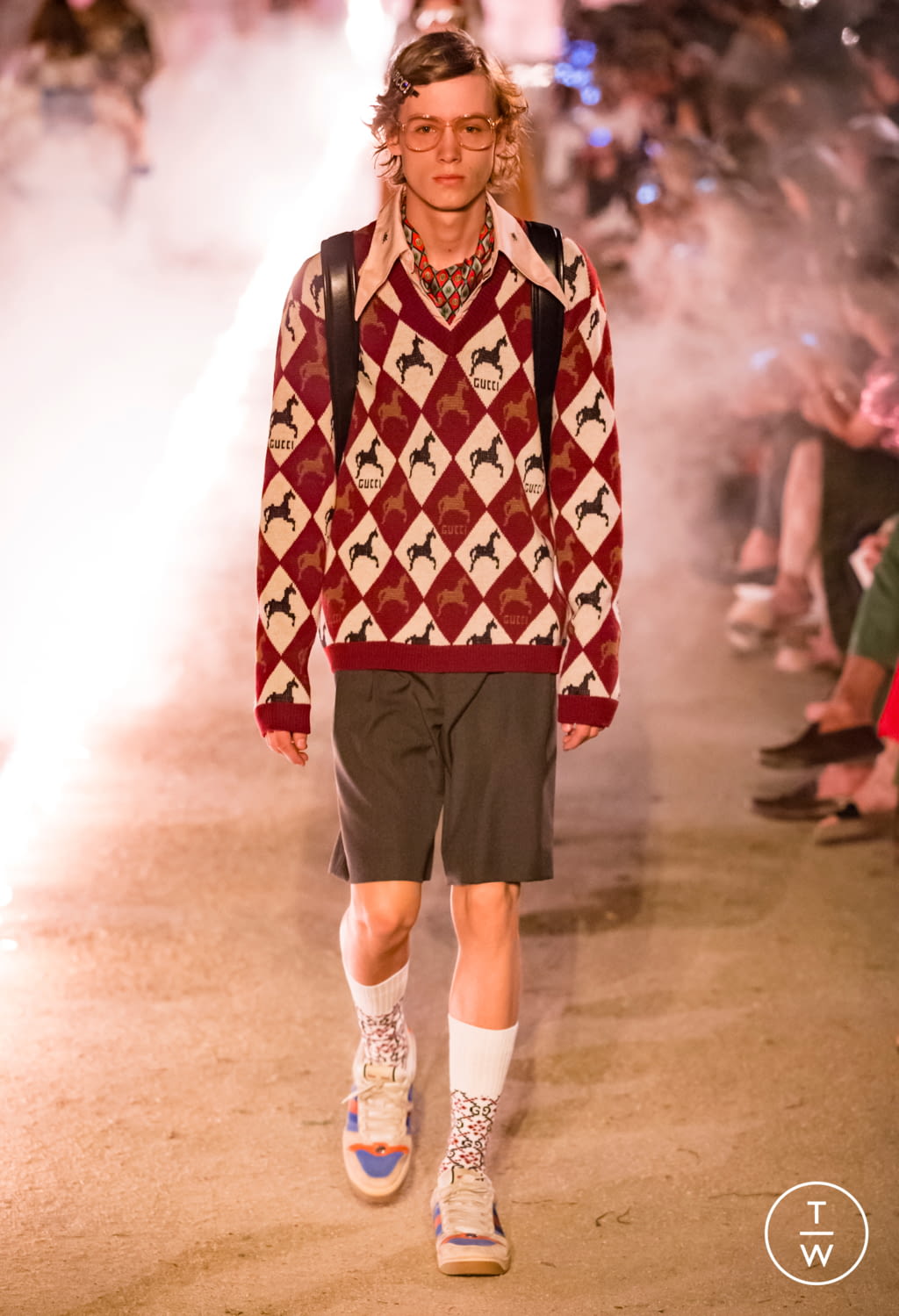 Fashion Week Paris Resort 2019 look 90 from the Gucci collection menswear