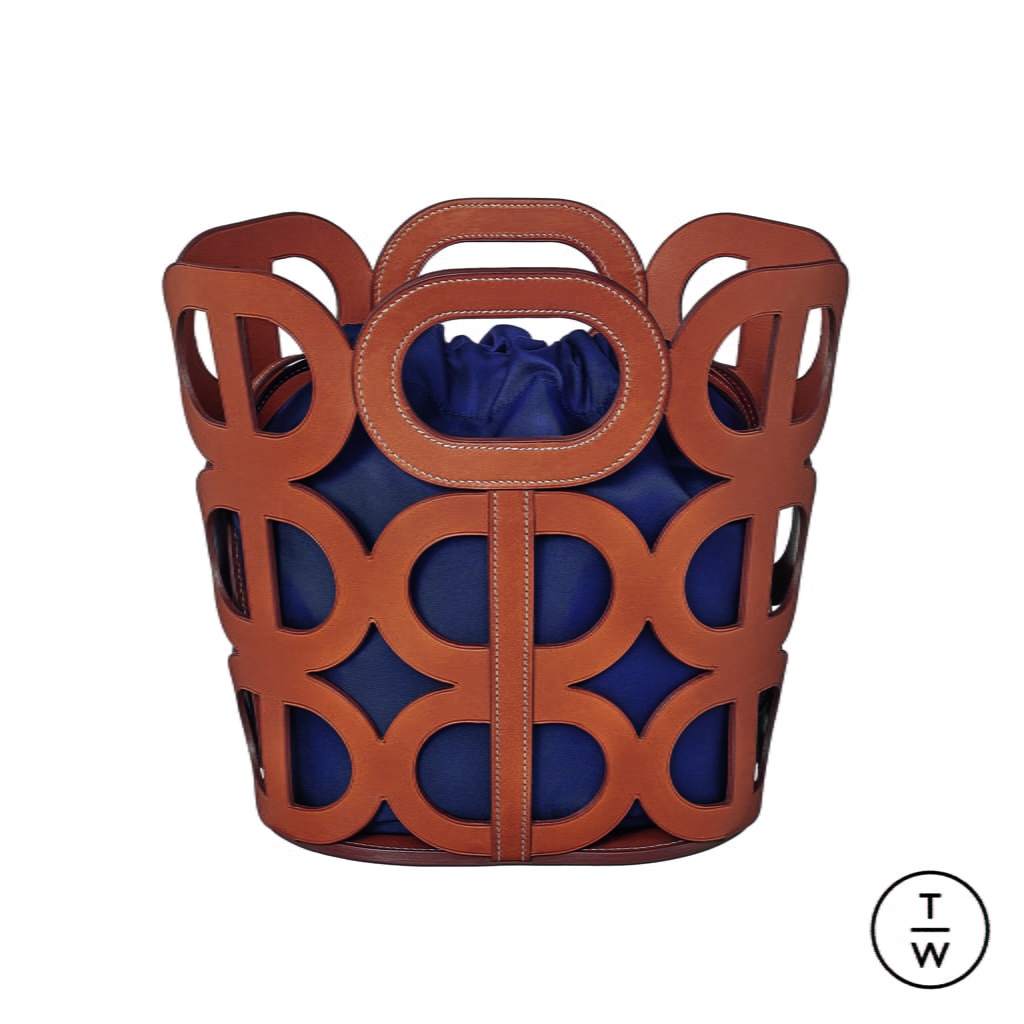 Fashion Week Paris Spring/Summer 2020 look 56 from the Hermès collection womenswear accessories