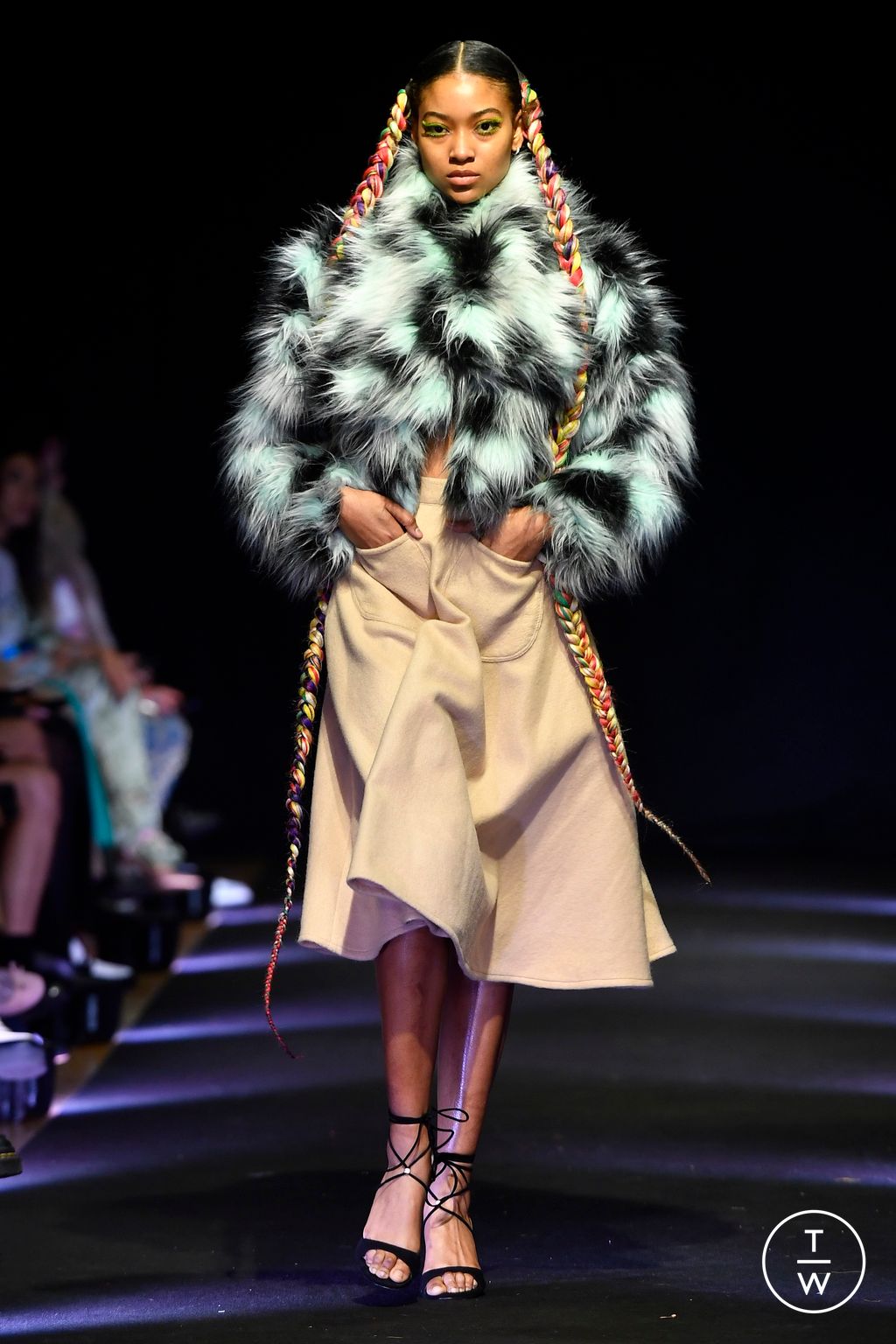 Fashion Week Milan Fall/Winter 2024 look 20 from the SAGABOI collection womenswear