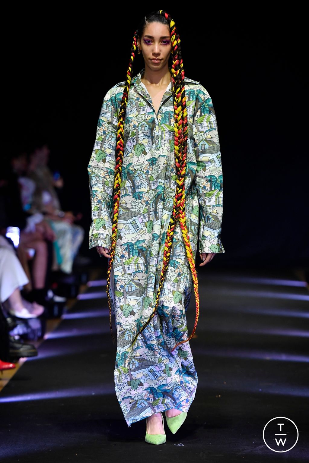 Fashion Week Milan Fall/Winter 2024 look 32 from the SAGABOI collection womenswear