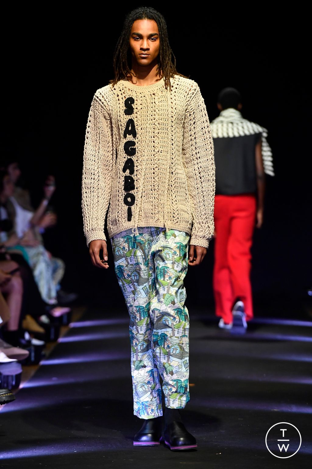 Fashion Week Milan Fall/Winter 2024 look 39 from the SAGABOI collection womenswear