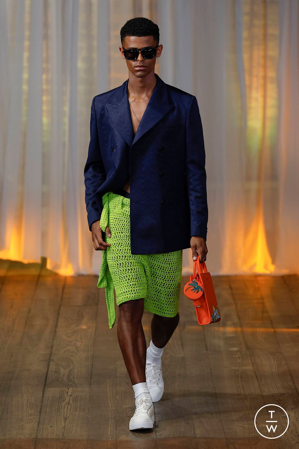 Fashion Week London Spring/Summer 2024 look 4 from the SAGABOI collection menswear
