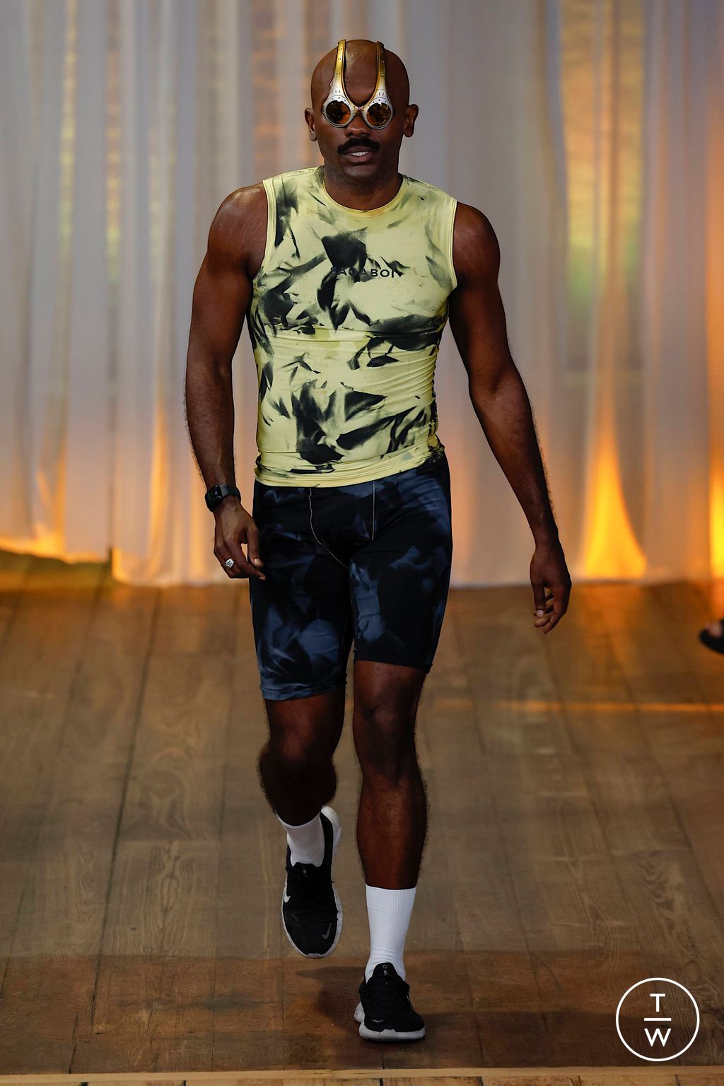 Fashion Week London Spring/Summer 2024 look 31 from the SAGABOI collection menswear