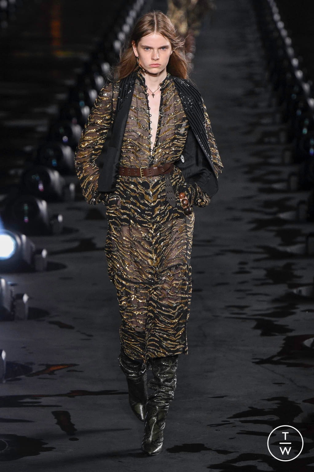 Fashion Week Paris Spring/Summer 2020 look 35 de la collection Saint Laurent womenswear