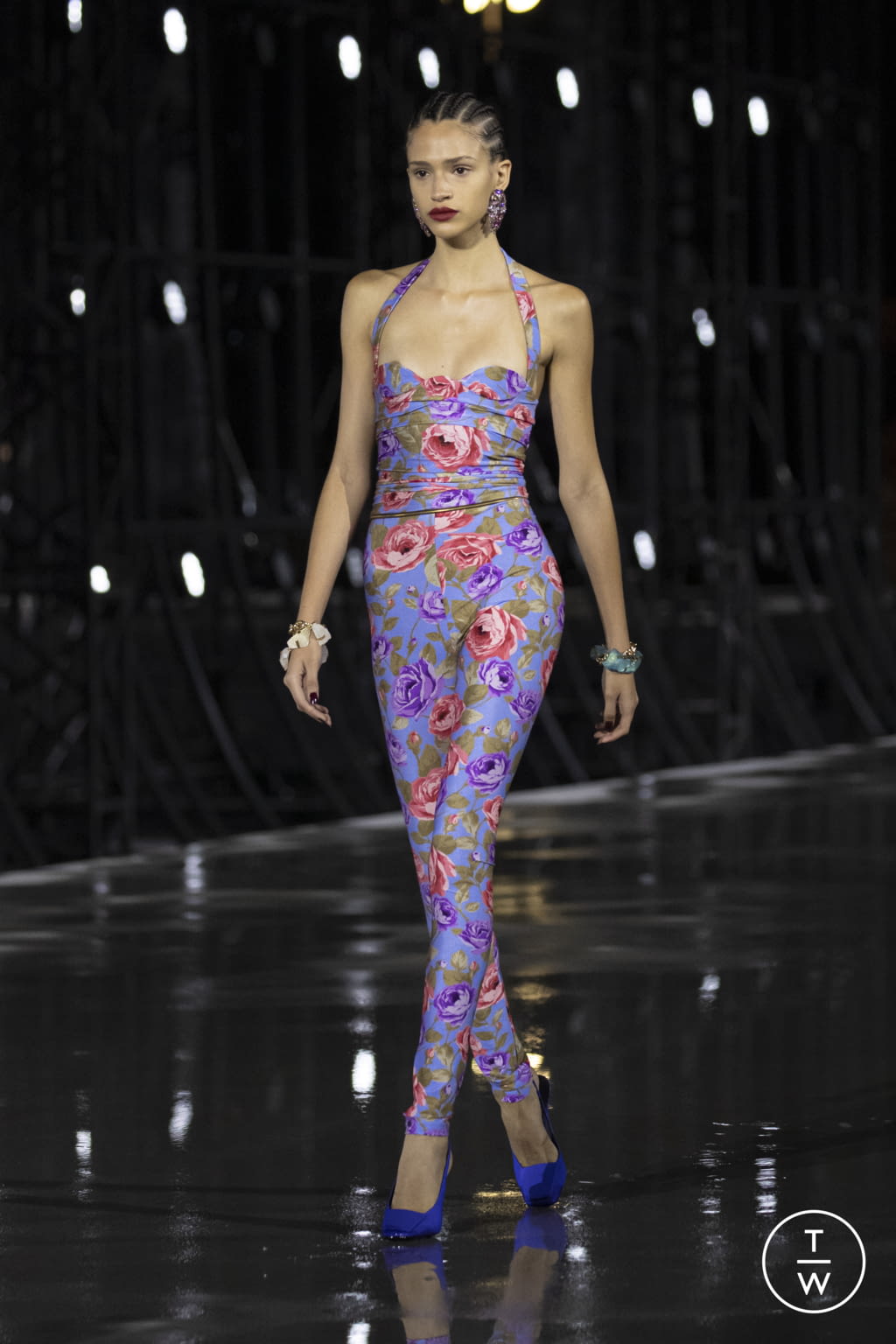 Fashion Week Paris Spring/Summer 2022 look 42 de la collection Saint Laurent womenswear