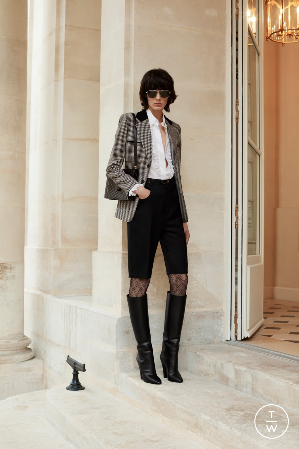 Fashion Week Paris Pre-Fall 2021 look 37 from the Saint Laurent collection womenswear